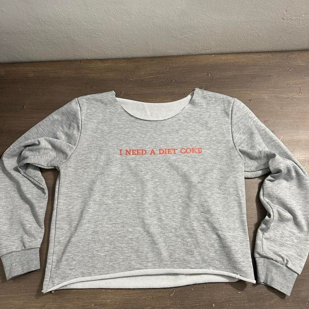 Coca-cola Women's Grey Sweatshirt